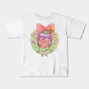 Chetney  Christmas wreath Kids T-Shirt